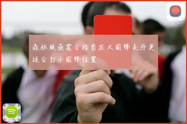森林狼亟需合格首发大前锋麦丹更适合打小前锋位置